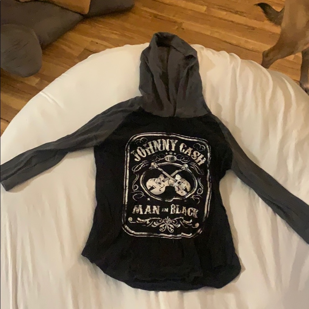 Johnny Cash 3/4 length sleeve shirt